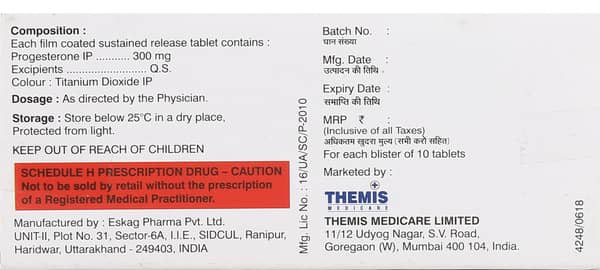 Gynarone Sr 300Mg Strip Of 10 Tablets