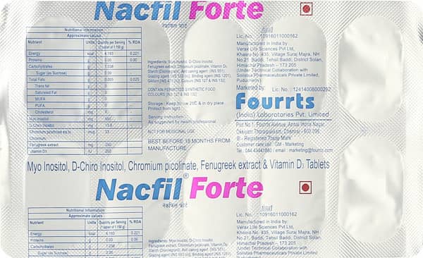 Nacfil Forte Strip Of 10 Tablets