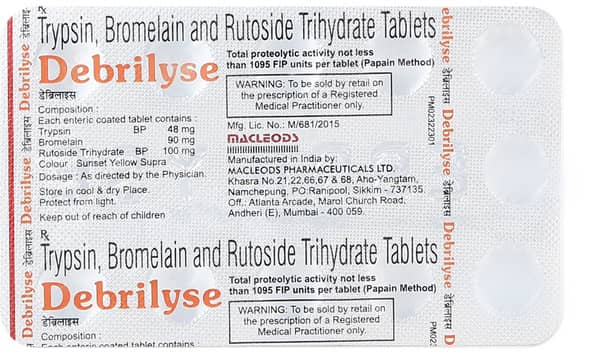 Debrilyse Strip Of 10 Tablets