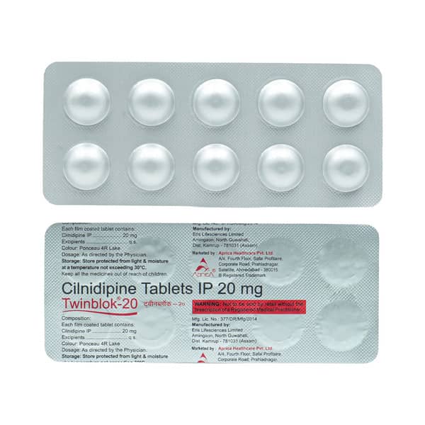 Twinblok 20Mg Strip Of 10 Tablets