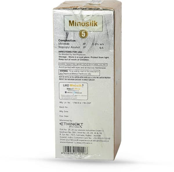 Minosilk 5% Bottle Of 60ml Solution
