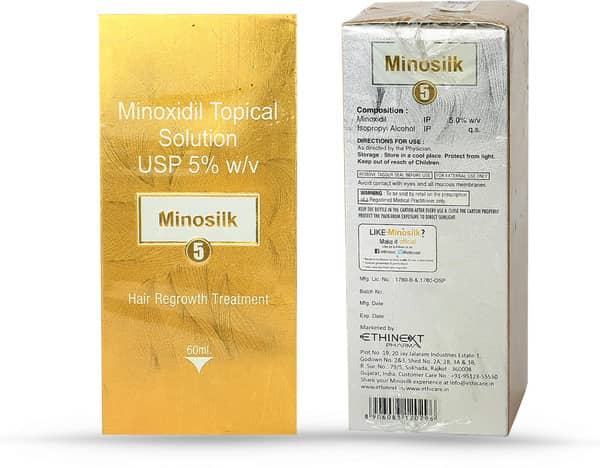 Minosilk 5% Bottle Of 60ml Solution