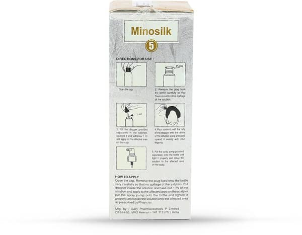 Minosilk 5% Bottle Of 60ml Solution