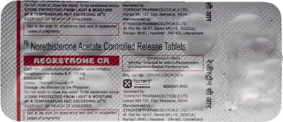 Regestrone Cr 10mg Strip Of 10 Tablets