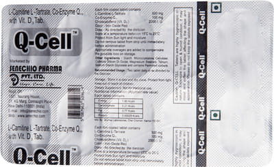 Q Cell Strip Of 10 Tablets