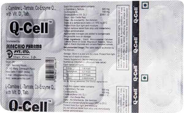 Q Cell Strip Of 10 Tablets