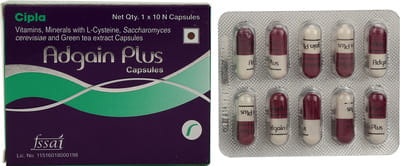 Adgain Plus Strip Of 10 Capsules