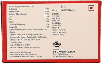 Flowhair Strip Of 10 Capsules