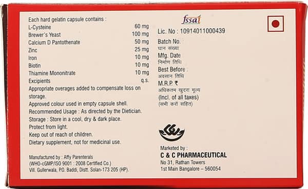 Flowhair Strip Of 10 Capsules