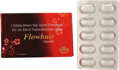 Flowhair Strip Of 10 Capsules