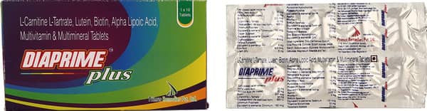 Diaprime Plus Strip Of 10 Tablets
