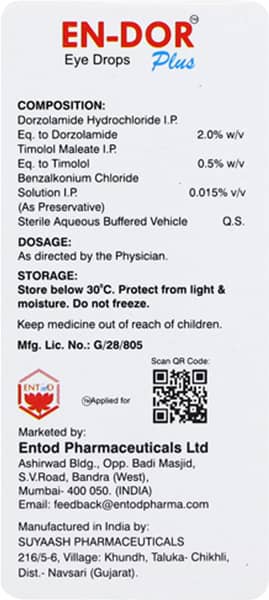 Endor Plus Bottle Of 5ml Eye Drops