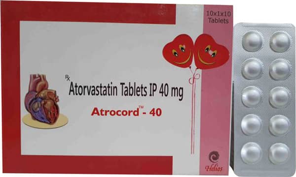 Atrocord 40Mg Strip Of 10 Tablets