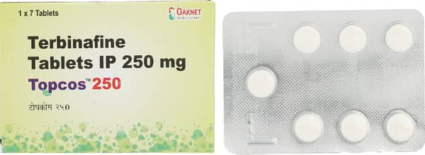 Topcos 250mg Strip Of 7 Tablets