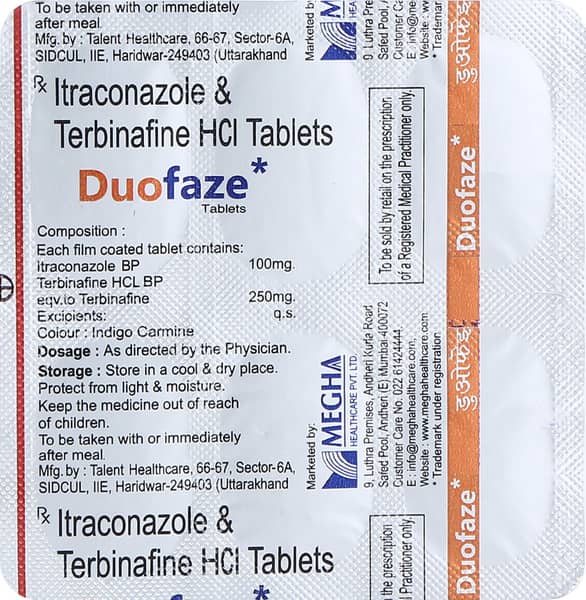 Duofaze Strip Of 6 Tablets