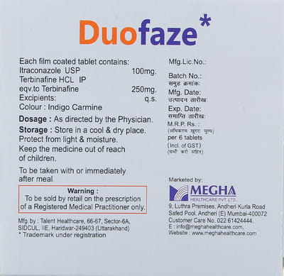 Duofaze Strip Of 6 Tablets