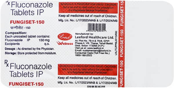 Fungiset 150Mg Strip Of 1 Tablets