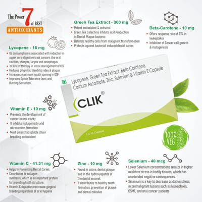 Clik Strip Of 10 Capsules