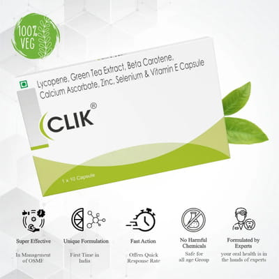 Clik Strip Of 10 Capsules