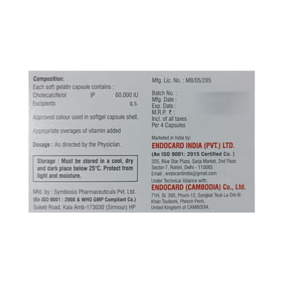 Rebosoft 60k Strip Of 4 Capsules