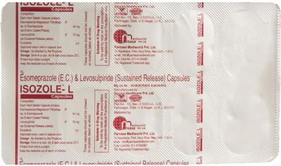 Isozole L 40mg/75mg Strip Of 10 Capsules