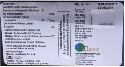 Isozole L 40mg/75mg Strip Of 10 Capsules