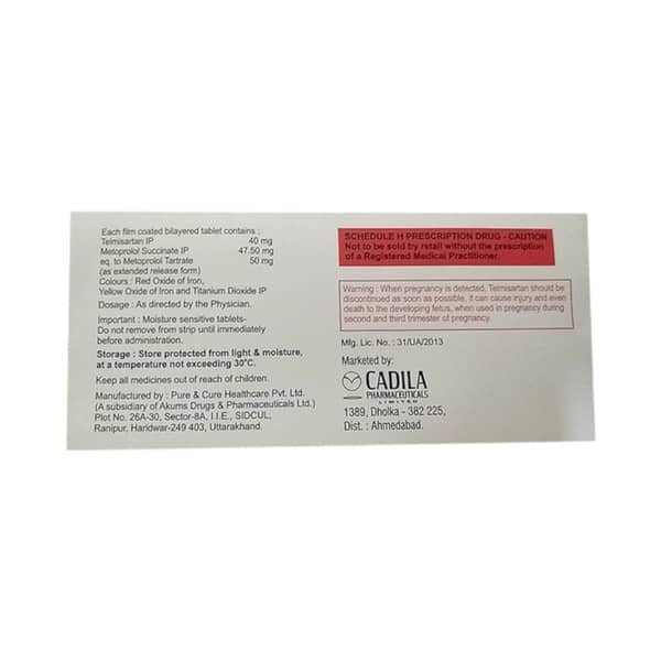Teli Mt 50 Mg Strip Of 10 Tablets
