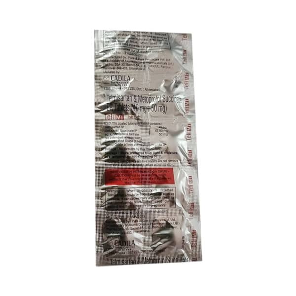 Teli Mt 50 Mg Strip Of 10 Tablets