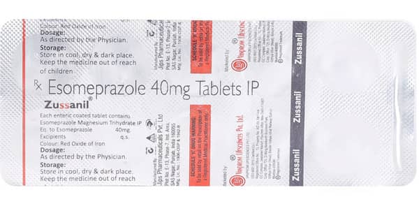Zussanil 40Mg Strip Of 10 Tablets