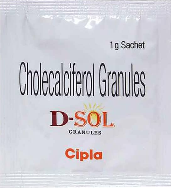 D Sol 60k Sachet Of 1gm Granules