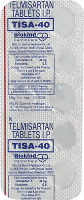Tisa 40mg Strip Of 10 Tablets