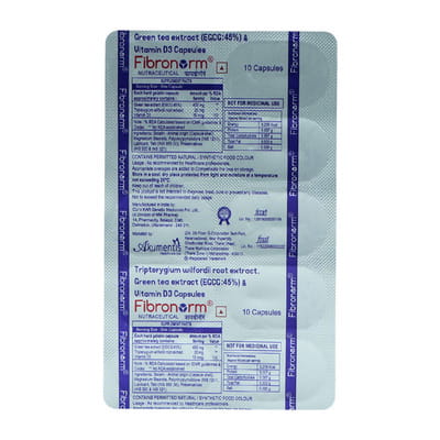 Fibronorm Strip Of 10 Capsules