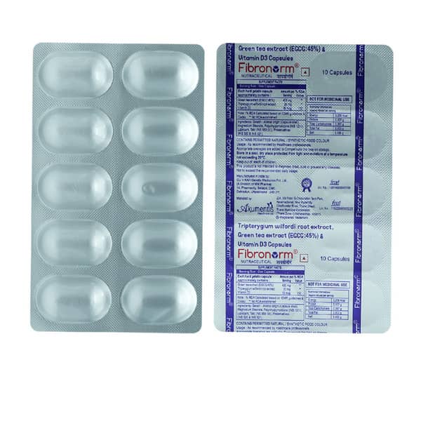 Fibronorm Strip Of 10 Capsules