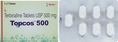 Topcos 500mg Strip Of 7 Tablets