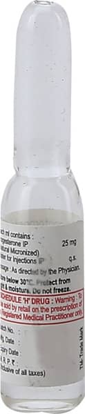 Naturogest Aq 25mg Ampoule Of 1ml Injection