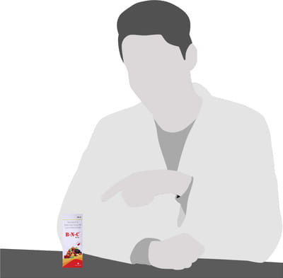 B N C Strawberry Flavour Bottle Of 200ml Syrup