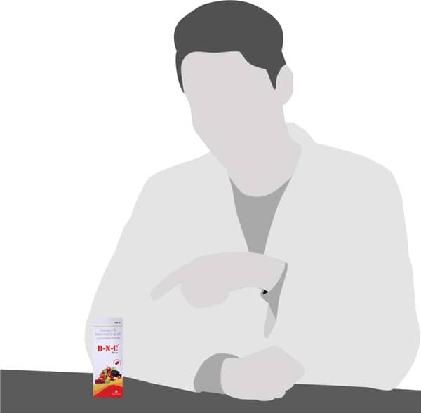 B N C Strawberry Flavour Bottle Of 200ml Syrup