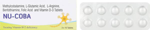 Nu Coba Strip Of 10 Tablets