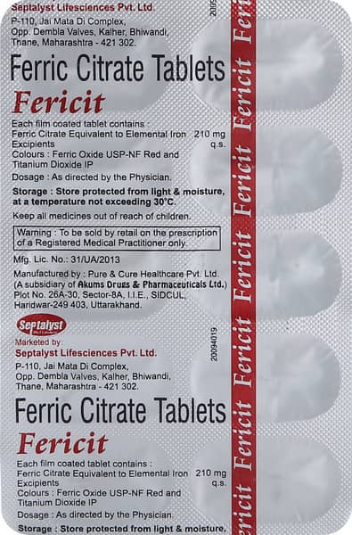 Fericit Strip Of 10 Tablets