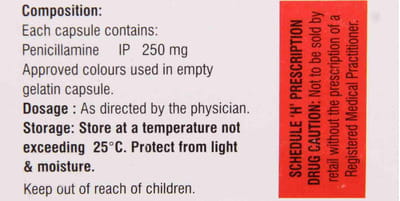 Penicitin 250mg Strip Of 10 Capsules