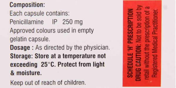 Penicitin 250mg Strip Of 10 Capsules