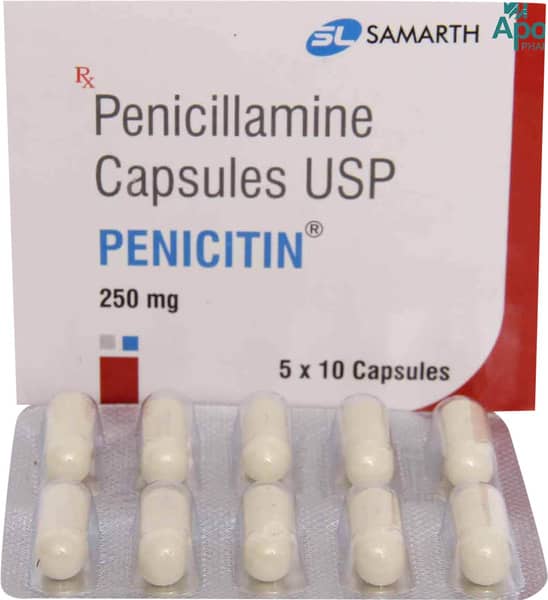 Penicitin 250mg Strip Of 10 Capsules
