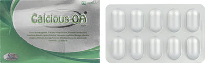 Calcious Oa Strip Of 10 Tablets