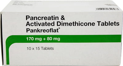 Pankreoflat Strip Of 15 Tablets