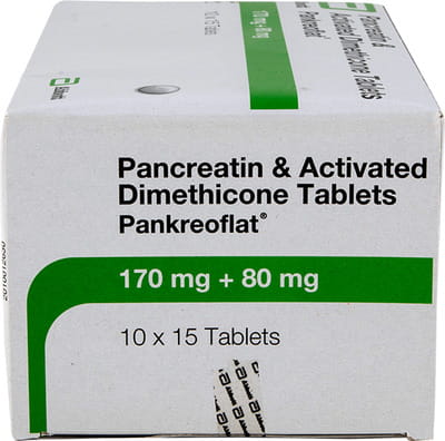 Pankreoflat Strip Of 15 Tablets
