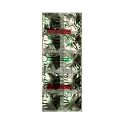 Valporate Chrono 200mg Strip Of 10 Tablets