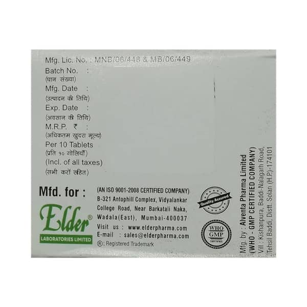 Valporate Chrono 200Mg Strip Of 10 Tablets