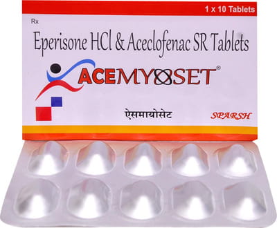 Acemyoset Strip Of 10 Tablets
