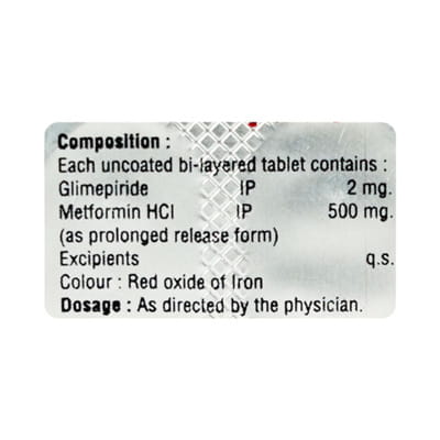 Euromet Gp2 Strip Of 10 Tablets