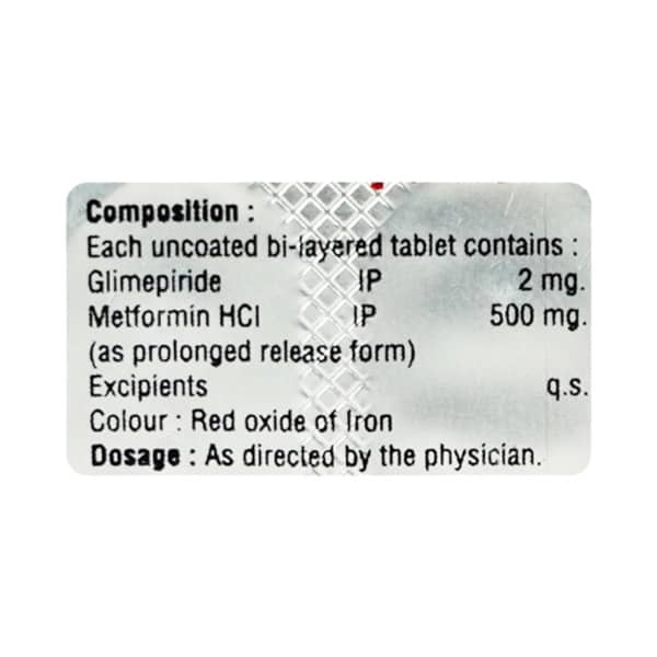 Euromet Gp2 Strip Of 10 Tablets